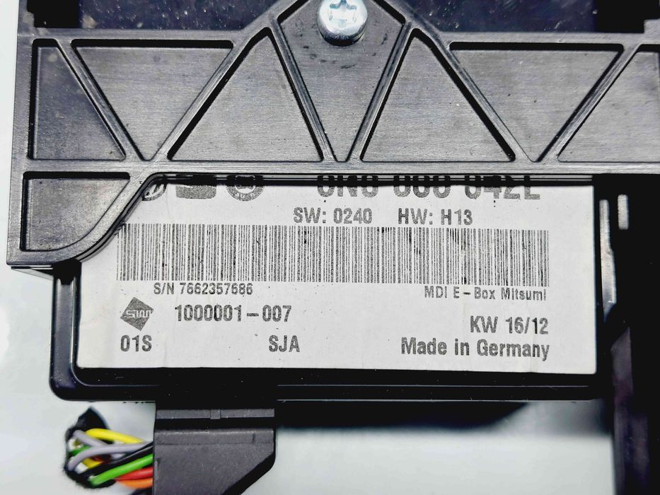 Modul audio Volkswagen Touran (1T3) [Fabr 2010-2015] 5N0035341F