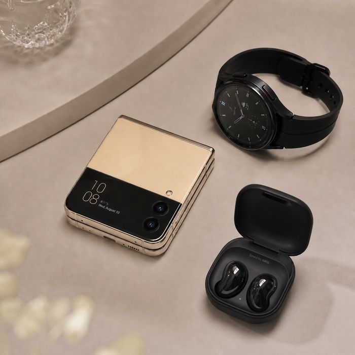 Samsung z flip 4 и Samsung watch 5 pro