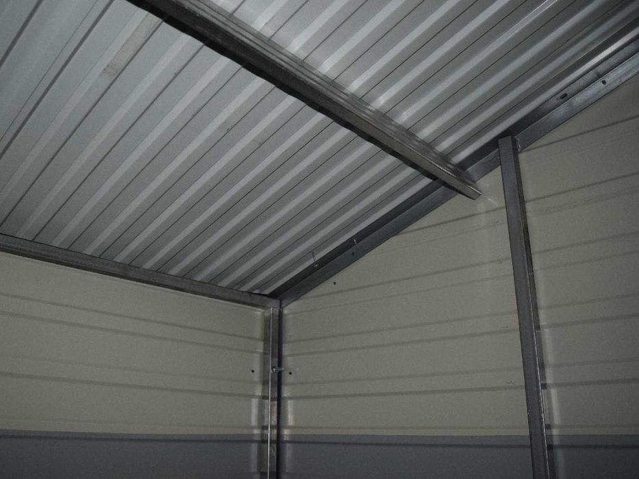 Garaj Metalic Design 3x5 m EXTRALINE-PRO | Țiglă Metalică & Antracit | Montaj și Transport în toată ROMÂNIA