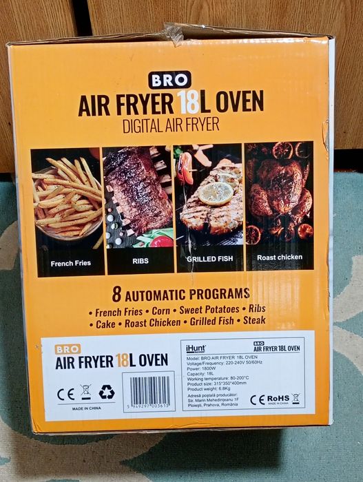 Vând friteuza aer cald