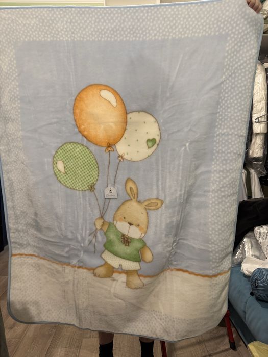 Плед для кроватки плотный