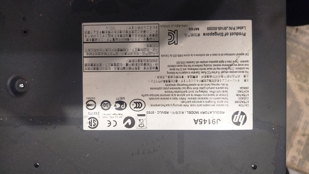 Switch коммутатор hp 2910al-24g