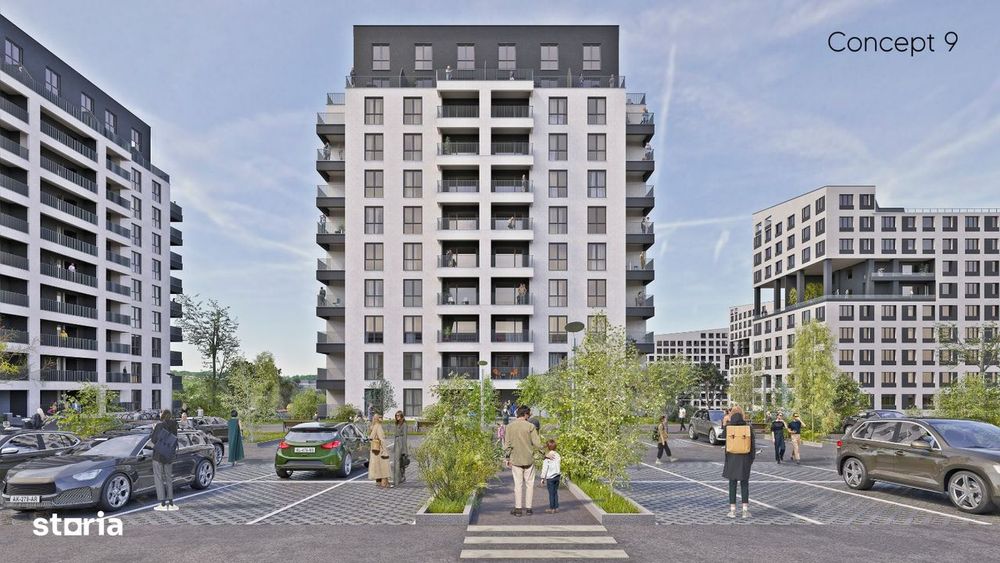 Apartament 3 camere - CONCEPT 9 ETAPA II - Direct de la dezvoltator