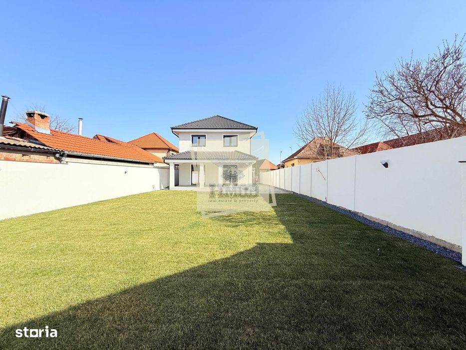 Casa moderna la cheie 4 camere 3 bai si 644 mp teren Selimbar