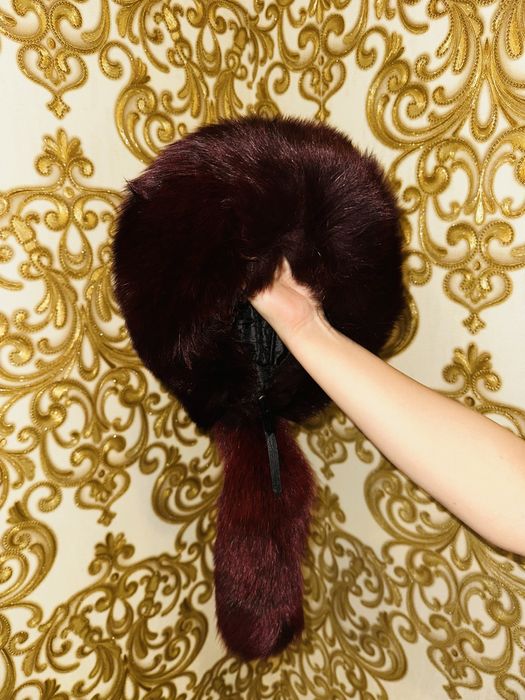 Продам шубу с шапкой