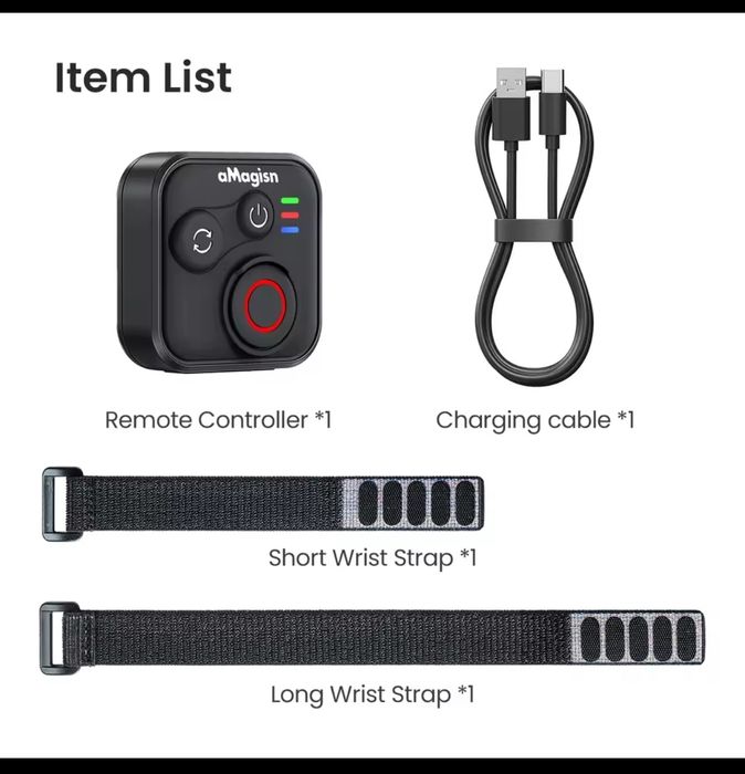 Telecomanda aMagisn compatibila Insta360/ GoPro/ telefoane