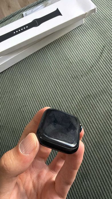 Apple Watch Series 8 45mm GPS Midnight, cutie și 3 curele