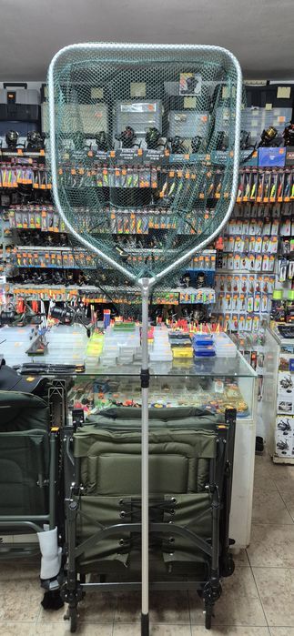 Шаранджийски кеп с алуминиева рамка CARP FOCUS 70/60см.