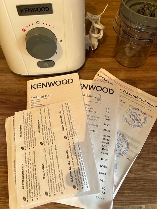 Блендер Kenwood новый