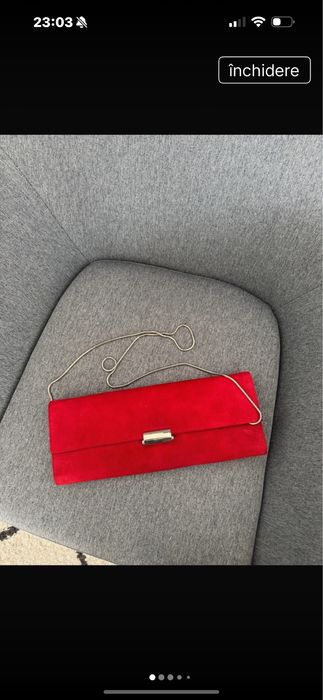 Geanta plic din piele