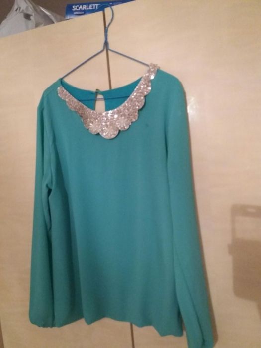 Bluzita vara Turcoaz