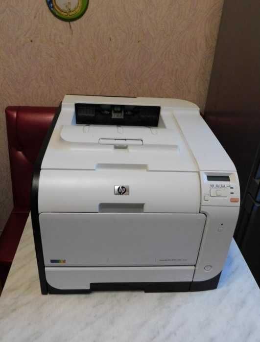 Wi-Fi (вайфай) Принтер лазерный цветной HP M451nw