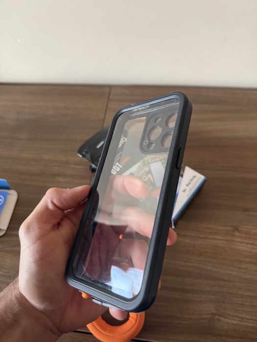 Подводен кейс / waterproof case iphone 15 pro max