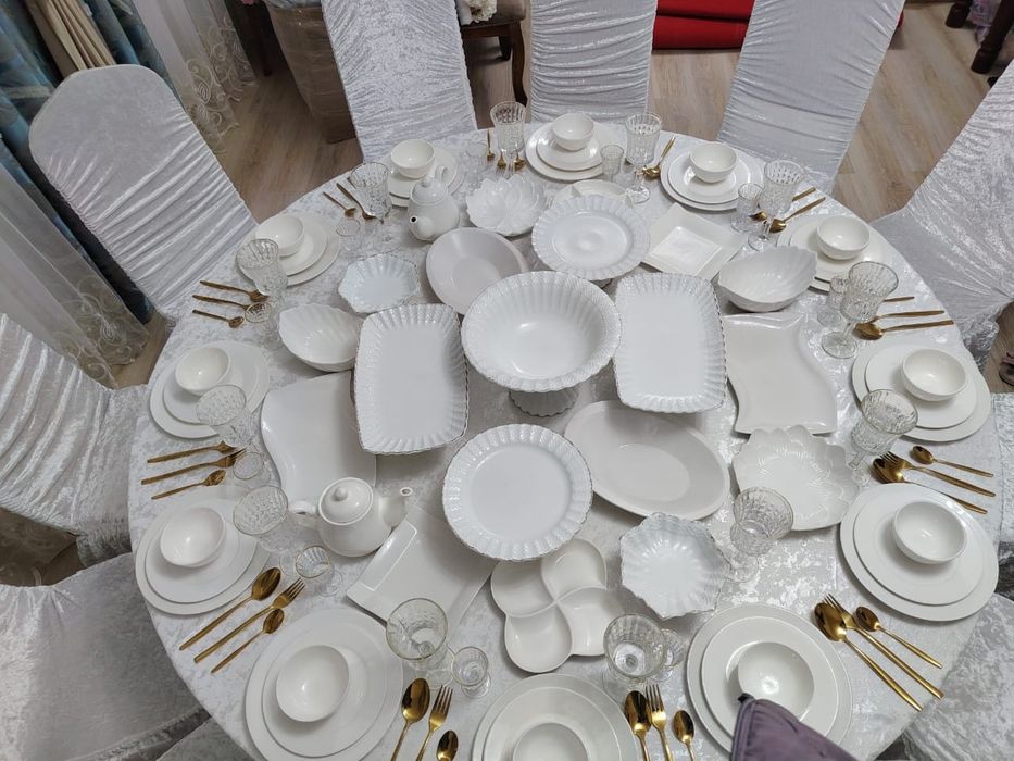 Аренда стол, стулья посуда