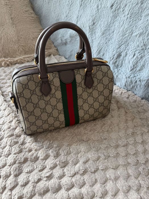 Оригинална! Gucci Ophidia medium boston bag