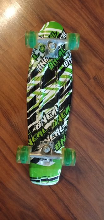 Скейт с гелевыми колесами детский