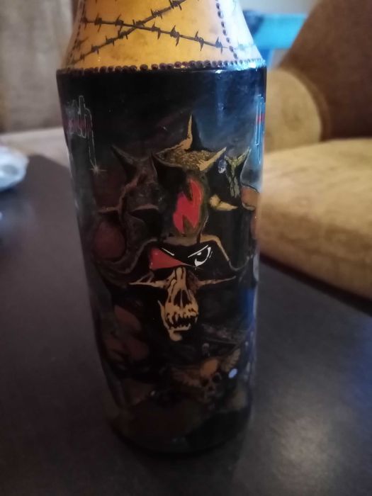 Колекционерска стъклена бутилка