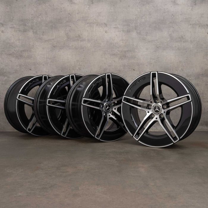 Jante Mercedes W214 E Class Anvelope iarna noi Yokohama Blue 275 40 19