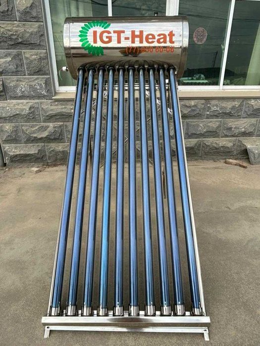 Солнечный водонагреватель c установка | Quyosh suv isitgich  100L 200L