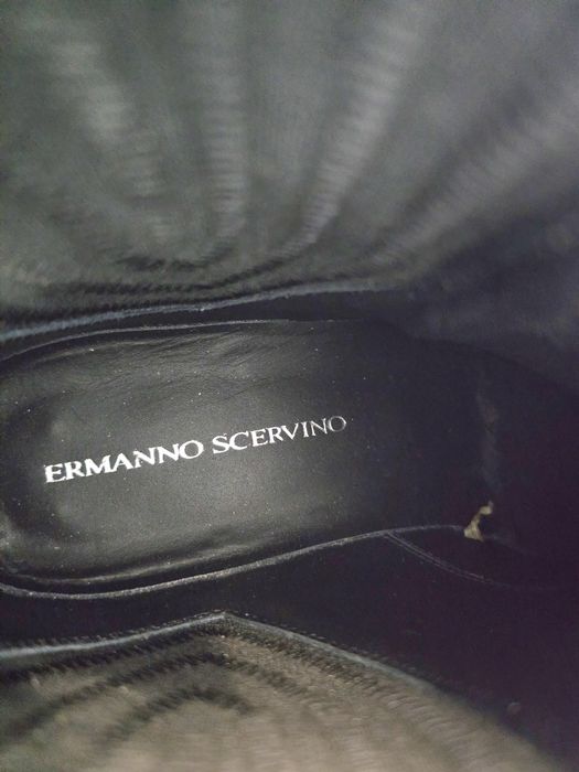 Оригинални кожени каубойски боти Ermanno Scervino