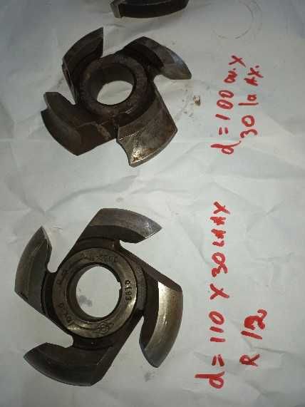 Freze pentru pvc d.ax30mm.