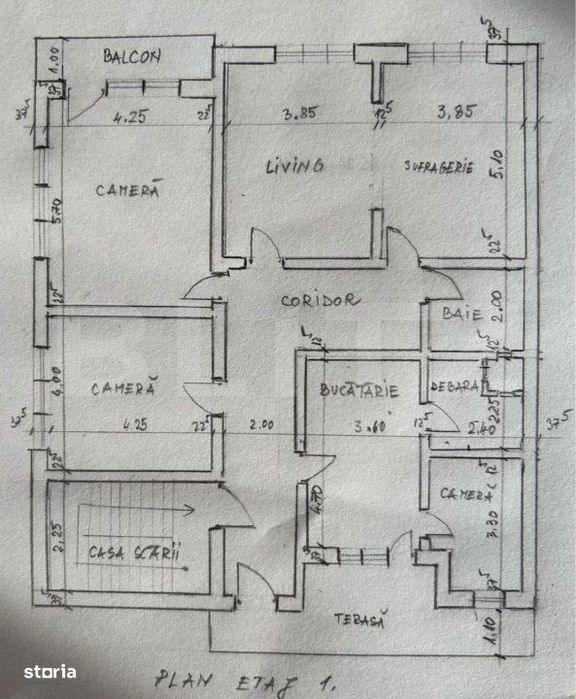 Apartament cu 5 camere, 143 mp, zona Centrala