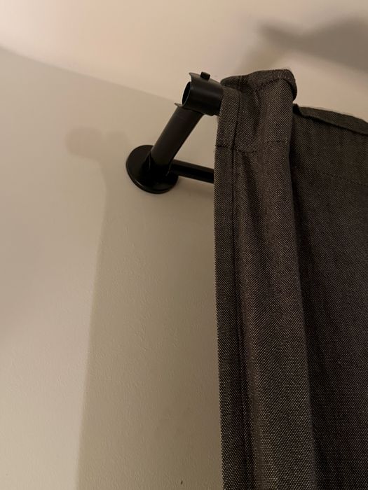 Set perdele + draperii cu bara ajustabilă