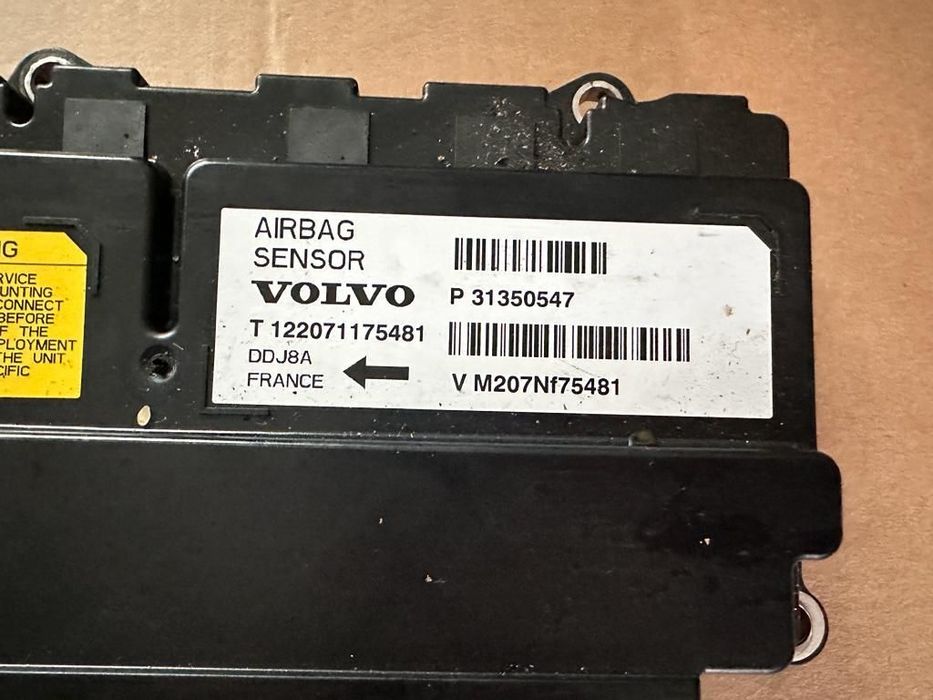 Calculator airbag Volvo V40 31350547