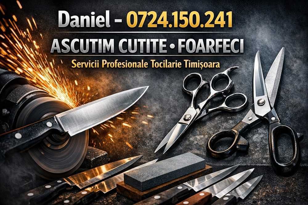 Tocilarie Ascutire Cutite Foarfeci - Timisoara