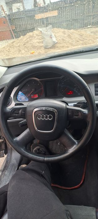 Vând volan audi A6 c6 cu cumezi padele airbag