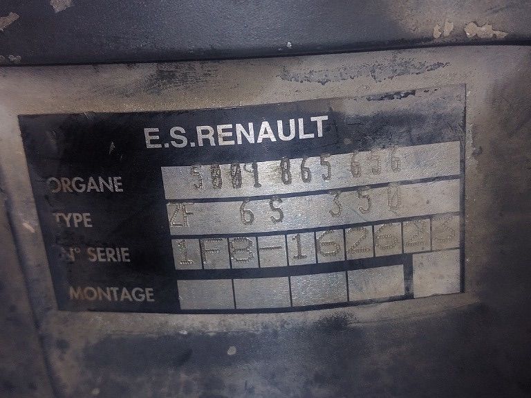cutie de viteze renault mascot 3.0 d 5001865656