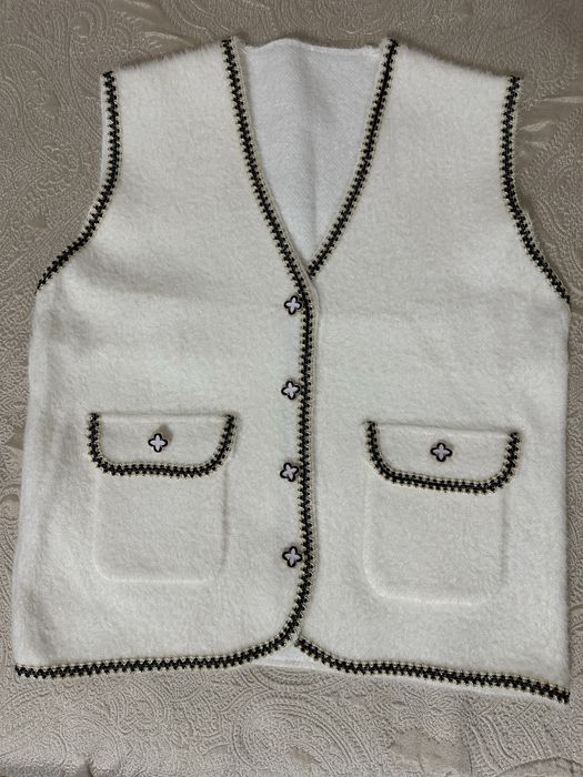 Бяло пухено елече - ново