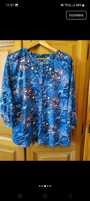 Minunata bluza albastra mărimea 48-50