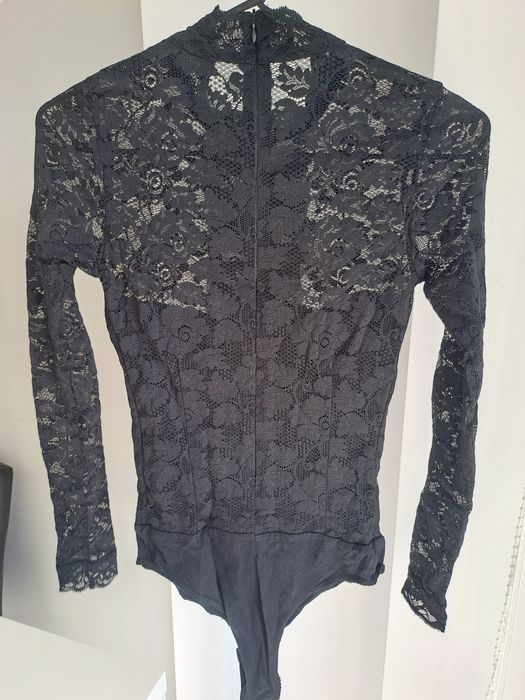 Дантелено боди- блуза Caramella fashion