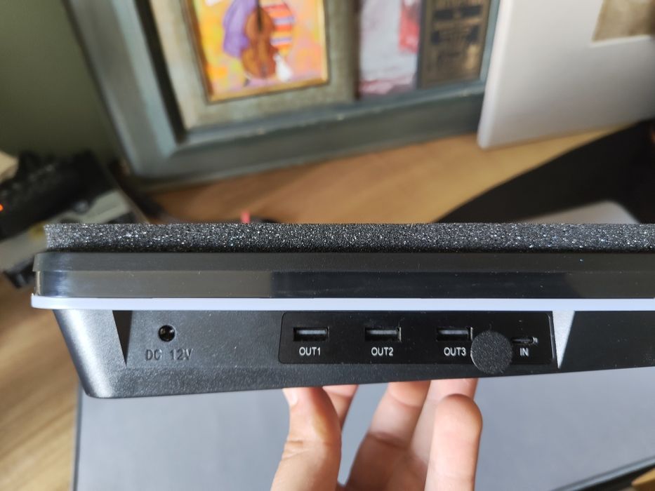 IETS GT600v1 охладителна подложка за лаптоп КАТО НОВО намален