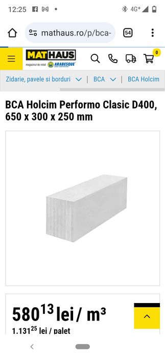 Bca 650x300x250 Comuna Berceni  50 buc