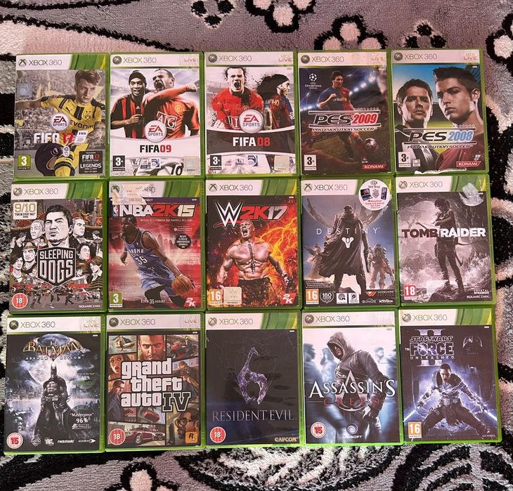 Vând jocuri xbox 360