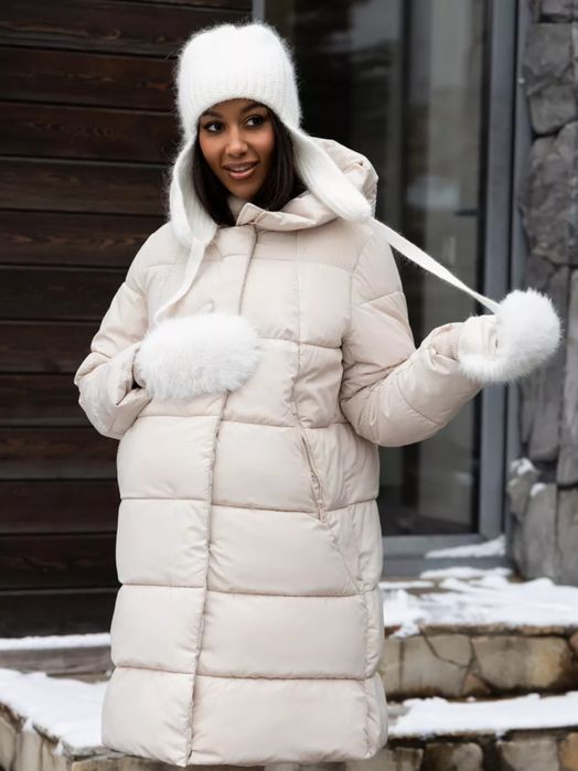 Пуховик для беременных