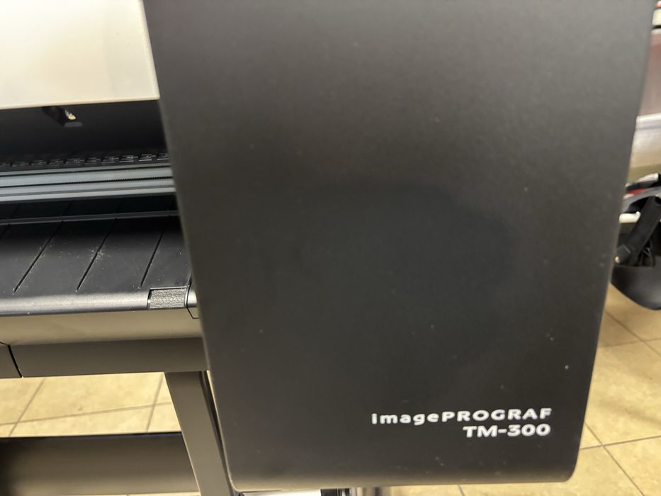 Plotter A0 color Canon TM300 cerneala pigment