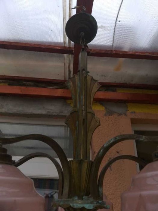 Candelabru din bronz ardeco