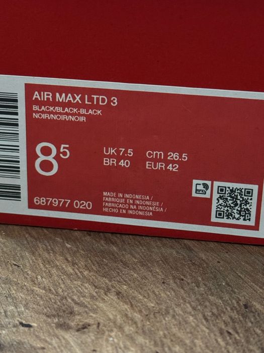 Маратонки Nike air max LTD 3