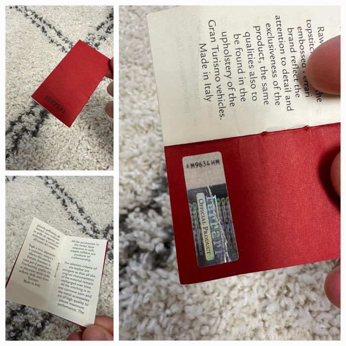 Ferrari schedoni geanta piele originala