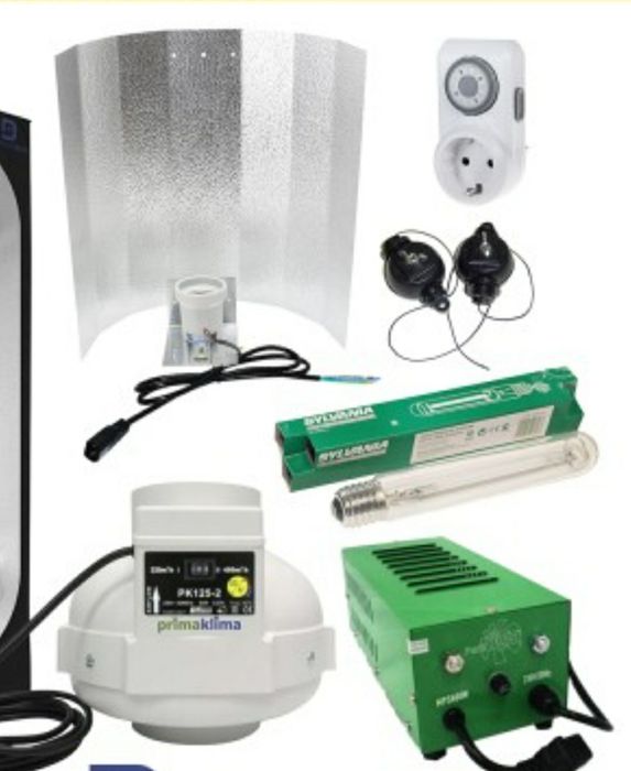 Grow Box Оранжерия за вкъщи 145x145x200 Homebox Homelab - палатка за о