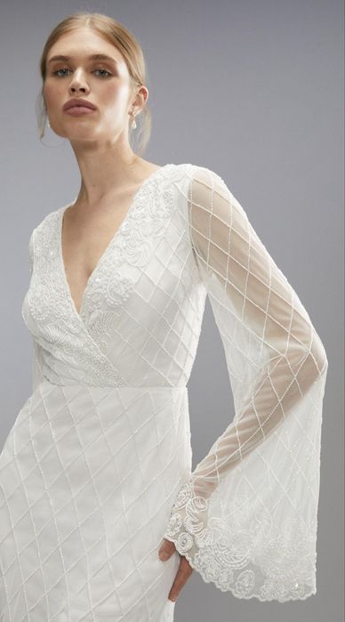 Rochie alba marime 42