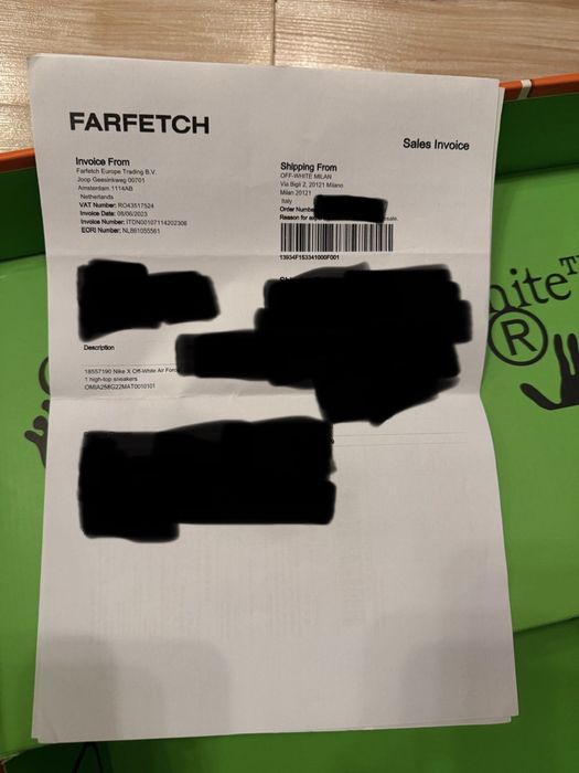 Nike Air Force One x Off White ,Originali