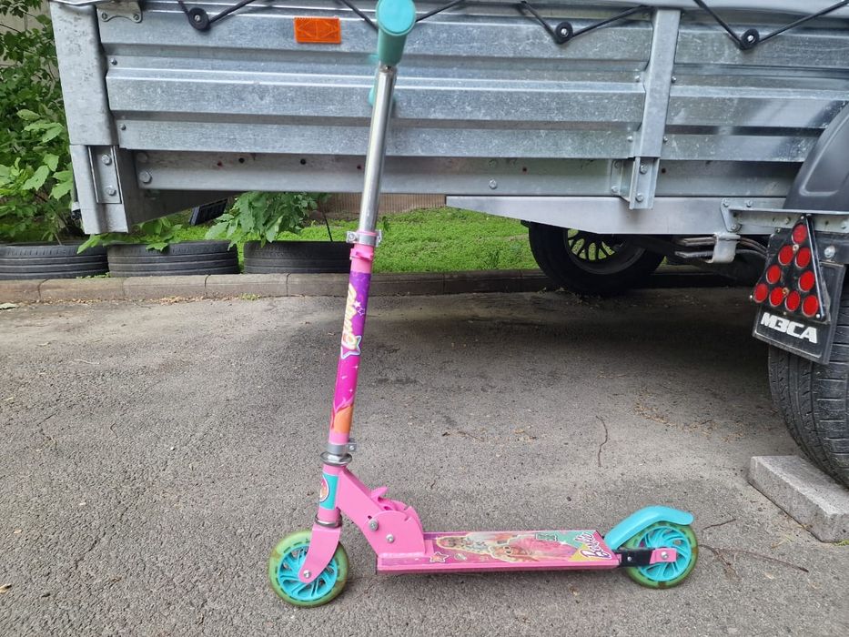 Велосипед с самокатом