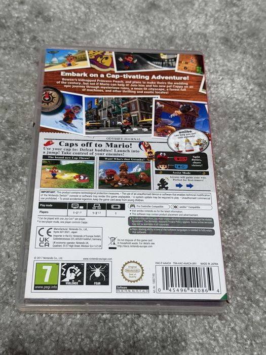 Super Mario Odyssey Nintendo Switch