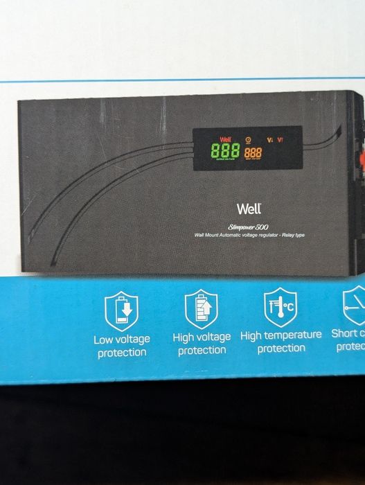 Stabilizator automat de tensiune  Well 220v
