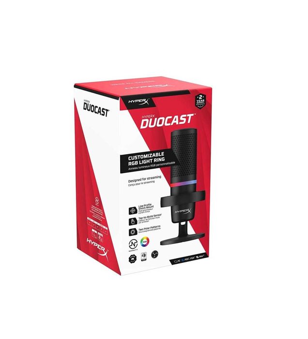 ^Микрофон HyperX DuoCast