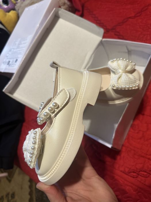 Papuci Fetite Roz, Negri si Albi Marimea 26